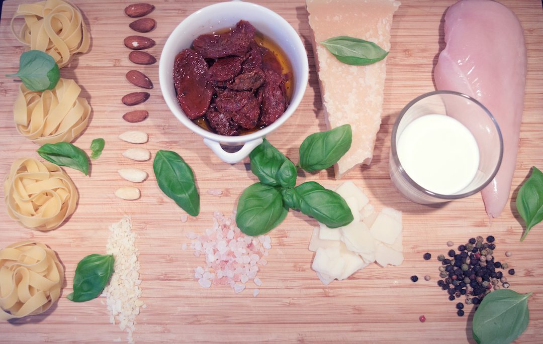 Pasta-Fidelio-Zutaten