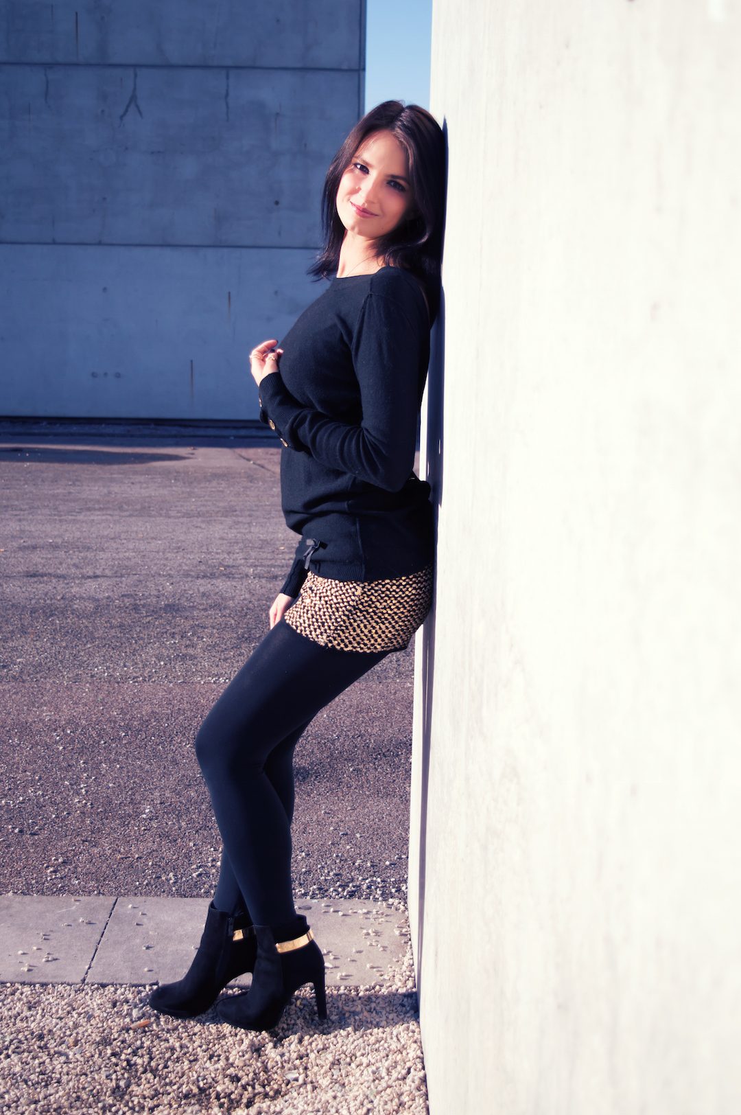 black-and-gold